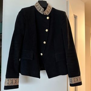 Velvet Blazer -Zara